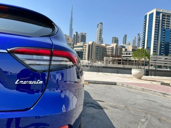 Blue Maserati Levante HYBRID 2022 for rent in Dubai 4