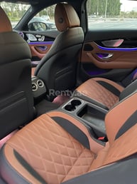 Blue Mercedes GT63 for rent in Dubai 1