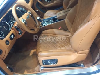 Dark Blue Bentley GTC for rent in Sharjah 3