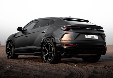 Dark Grey Lamborghini Urus for rent in Abu-Dhabi 0