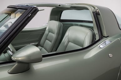 Grey Chevrolet Corvette for rent in Dubai 0