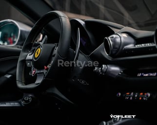 Grey Ferrari 812 GTS for rent in Abu-Dhabi 5