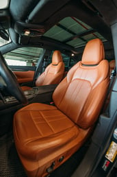 Grey Maserati Levante for rent in Dubai 2
