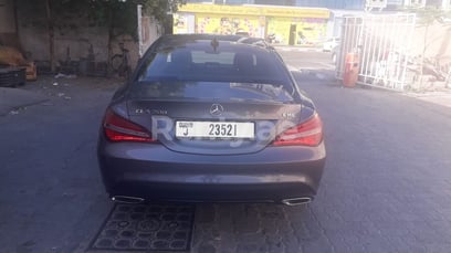 Grey Mercedes CLA 200 for rent in Sharjah 2