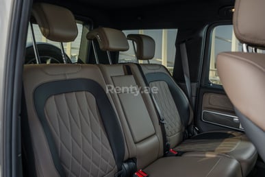 Grey Mercedes G63 AMG for rent in Dubai 6