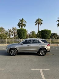 Grise Mercedes GLE en location à Dubai 2