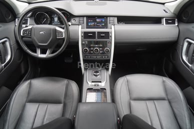 Grey Range Rover Discovery for rent in Dubai 4