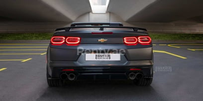 Dark Grey Chevrolet Camaro for rent in Sharjah 3