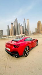 Red Ferrari Portofino Rosso for rent in Dubai 1