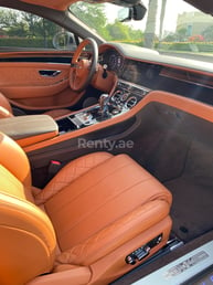 Silver Bentley Continental GT for rent in Abu-Dhabi 3