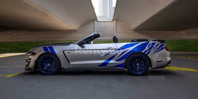 Silber Ford Mustang zur Miete in Sharjah 1