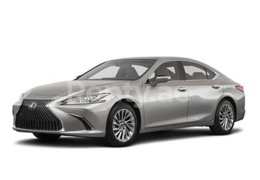 Silver Lexus ES Series for rent in Abu-Dhabi 16