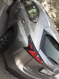 Silver Lexus NX Series for rent in Dubai 4