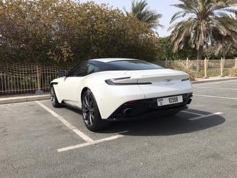 White Aston Martin DB11 for rent in Dubai 10