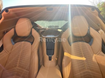 White Chevrolet Corvette Stingray for rent in Abu-Dhabi 6