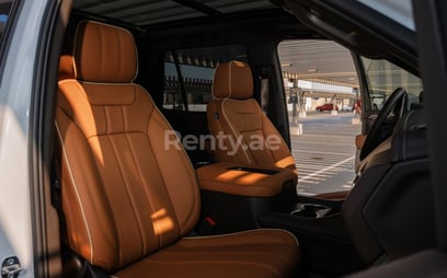 White Chevrolet Tahoe for rent in Dubai 4