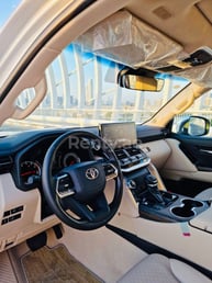White Toyota Land Cruiser VXR V6 for rent in Dubai 1