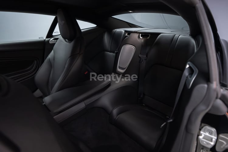 Black Aston Martin DB11 for rent in Sharjah 5