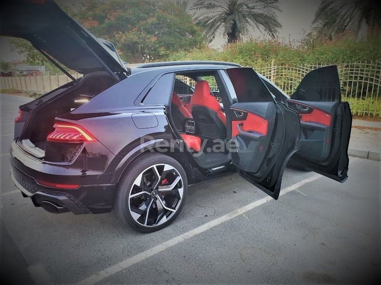 Black RSQ8 for rent in Sharjah 4