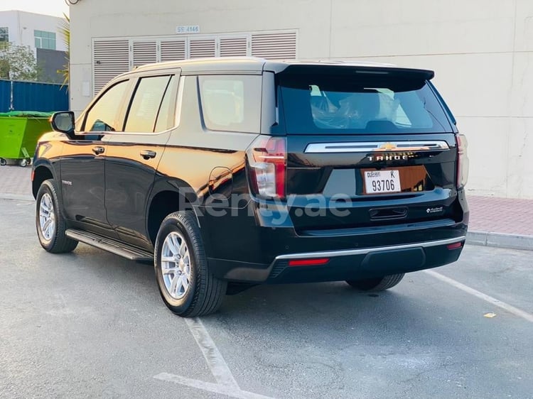 Black GMC Yukon for rent in Abu-Dhabi 2