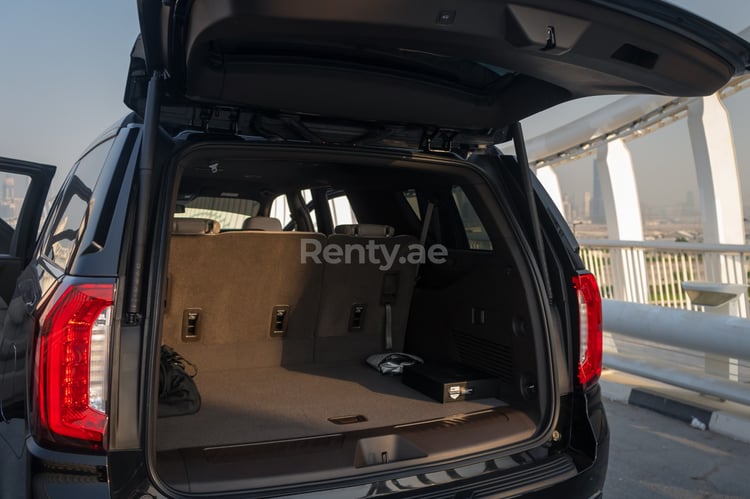 Black GMC Yukon XL for rent in Sharjah 5