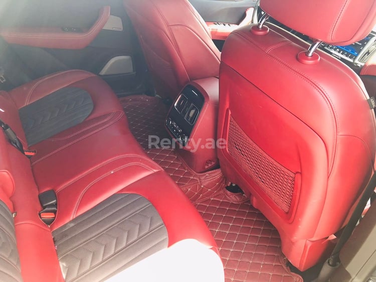 Black Maserati Levante for rent in Sharjah 7