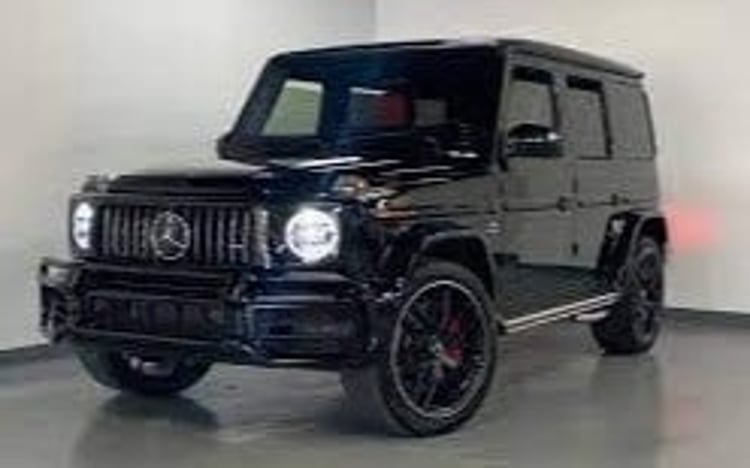 Черный Mercedes G63 class в аренду в Абу-Даби