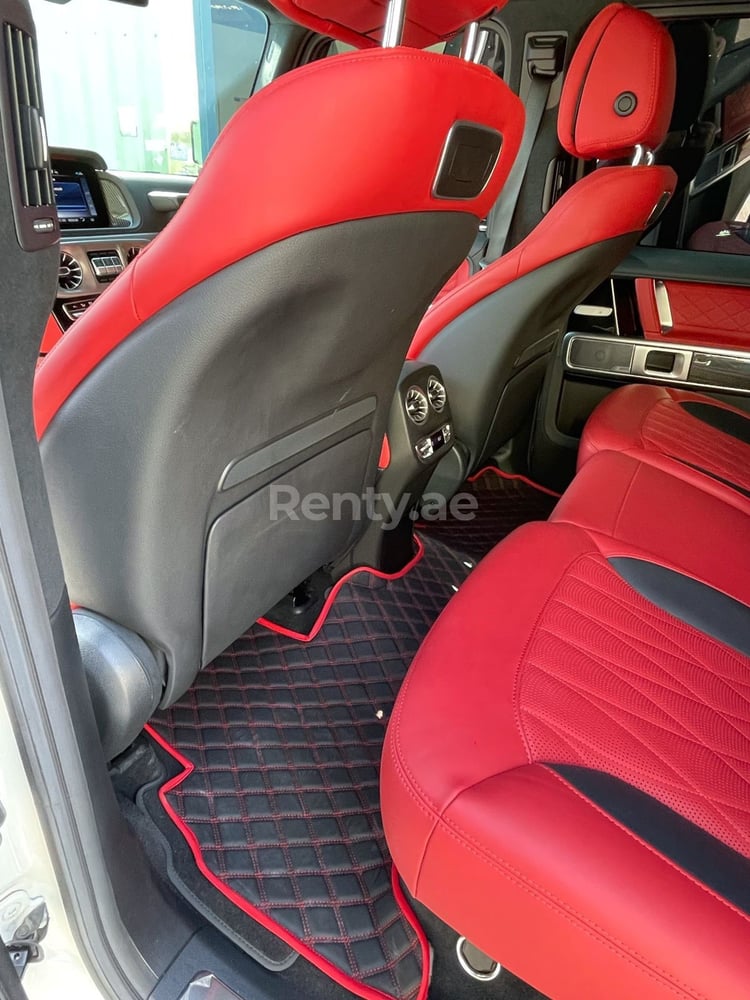 Black Mercedes G class for rent in Sharjah 4