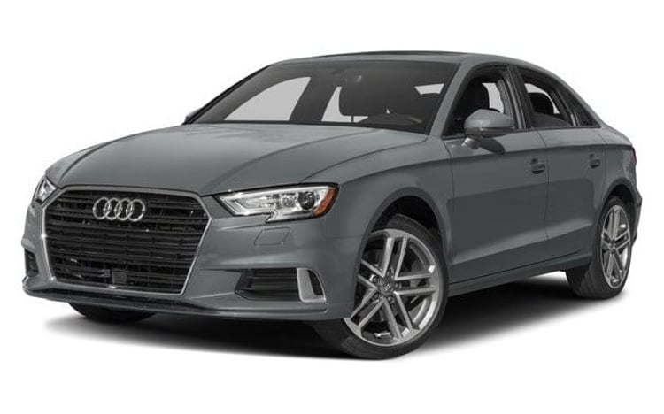 Grey Audi A3 for rent in Sharjah