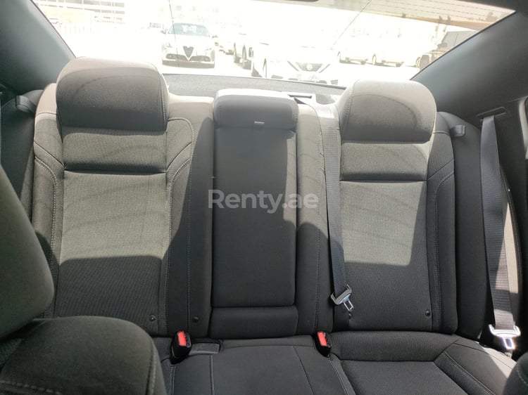 Grey Dodge Charger for rent in Sharjah 2