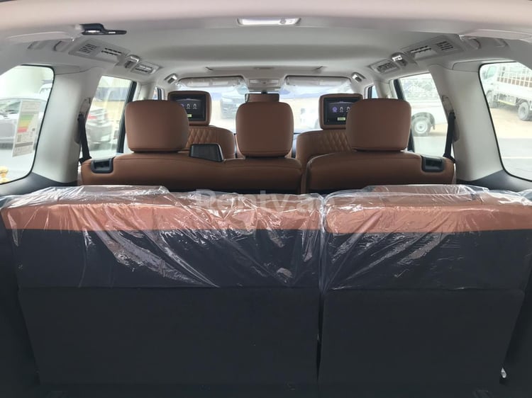 White Infiniti QX80 for rent in Abu-Dhabi 7