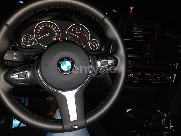 فضة BMW 320 للإيجار في الشارقة 6