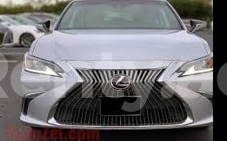 Silver Lexus ES Series for rent in Abu-Dhabi