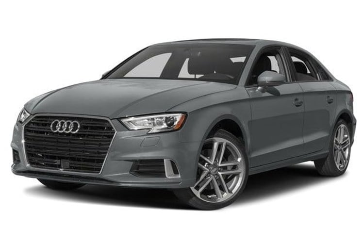 اللون الرمادي Audi A3 للإيجار في أبو ظبي