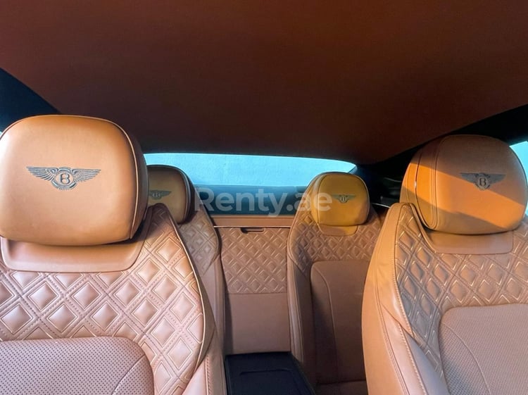 White Bentley GT for rent in Sharjah 4