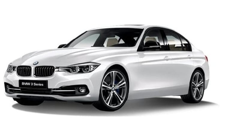 أبيض BMW 318 للإيجار في أبو ظبي