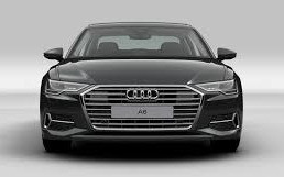 Schwarz Audi A6 zur Miete in Abu-Dhabi