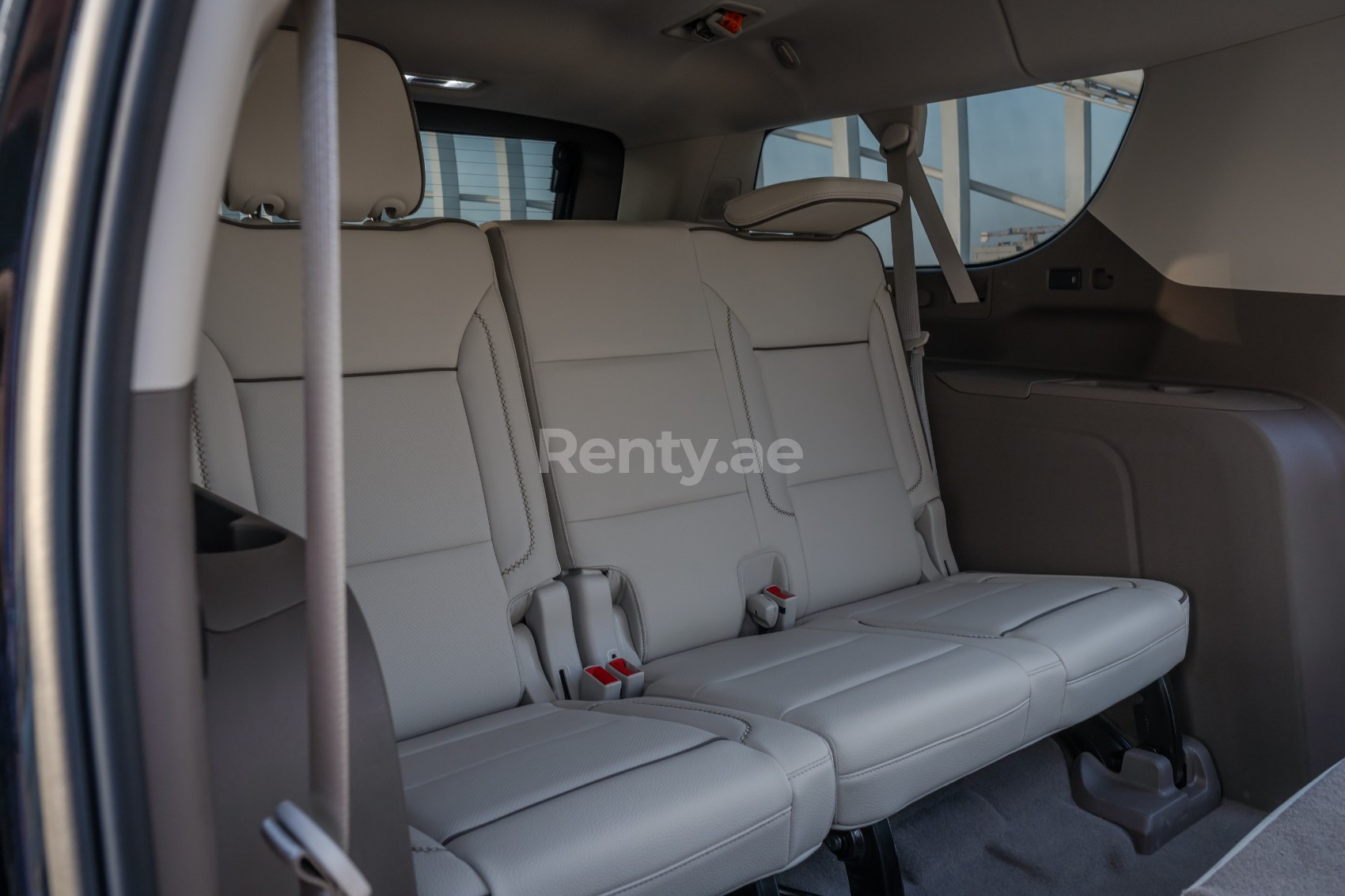 Black GMC Denali XL ,Top-of-the-line for rent in Abu-Dhabi 4