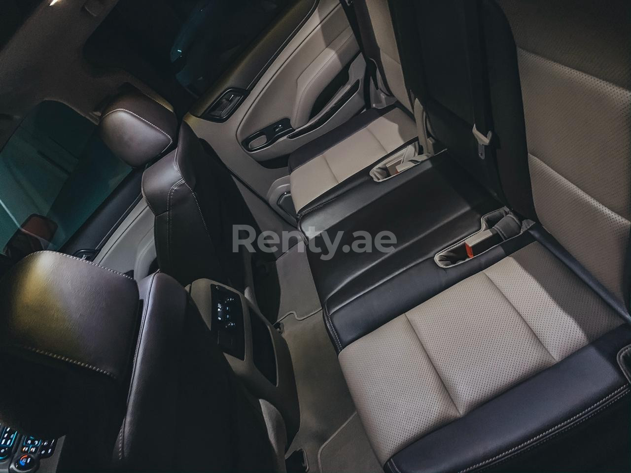 Black GMC Yukon for rent in Abu-Dhabi 3