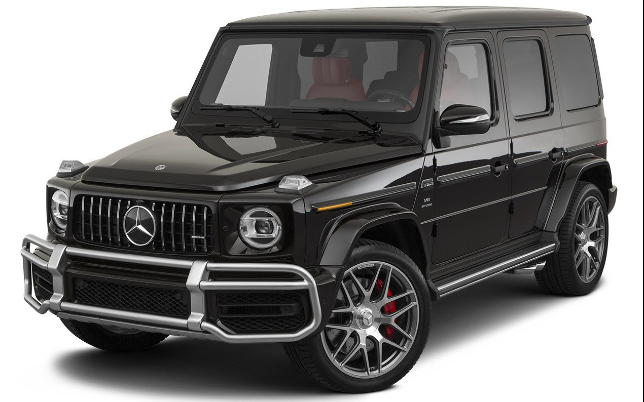 أسود Mercedes G63  AMG للإيجار في أبو ظبي