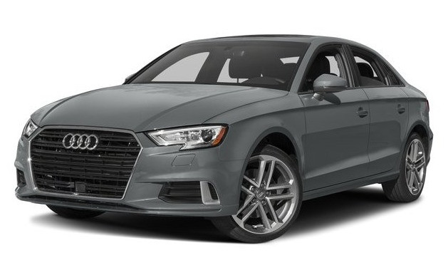 اللون الرمادي Audi A3 للإيجار في دبي