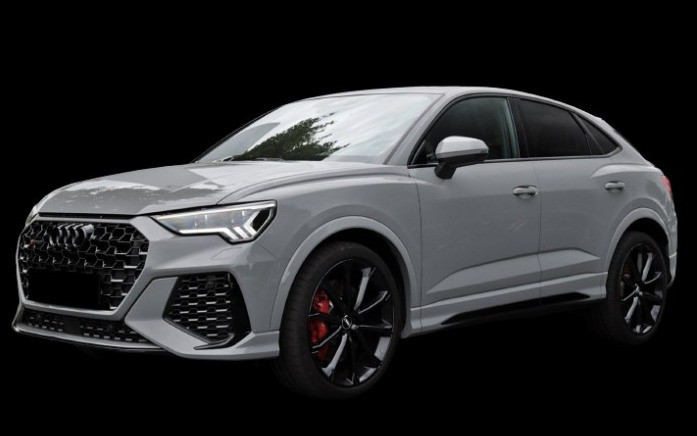 Grey Audi RSQ3 for rent in Dubai