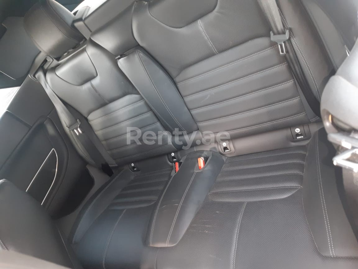 Orange Range Rover Evoque for rent in Sharjah 4