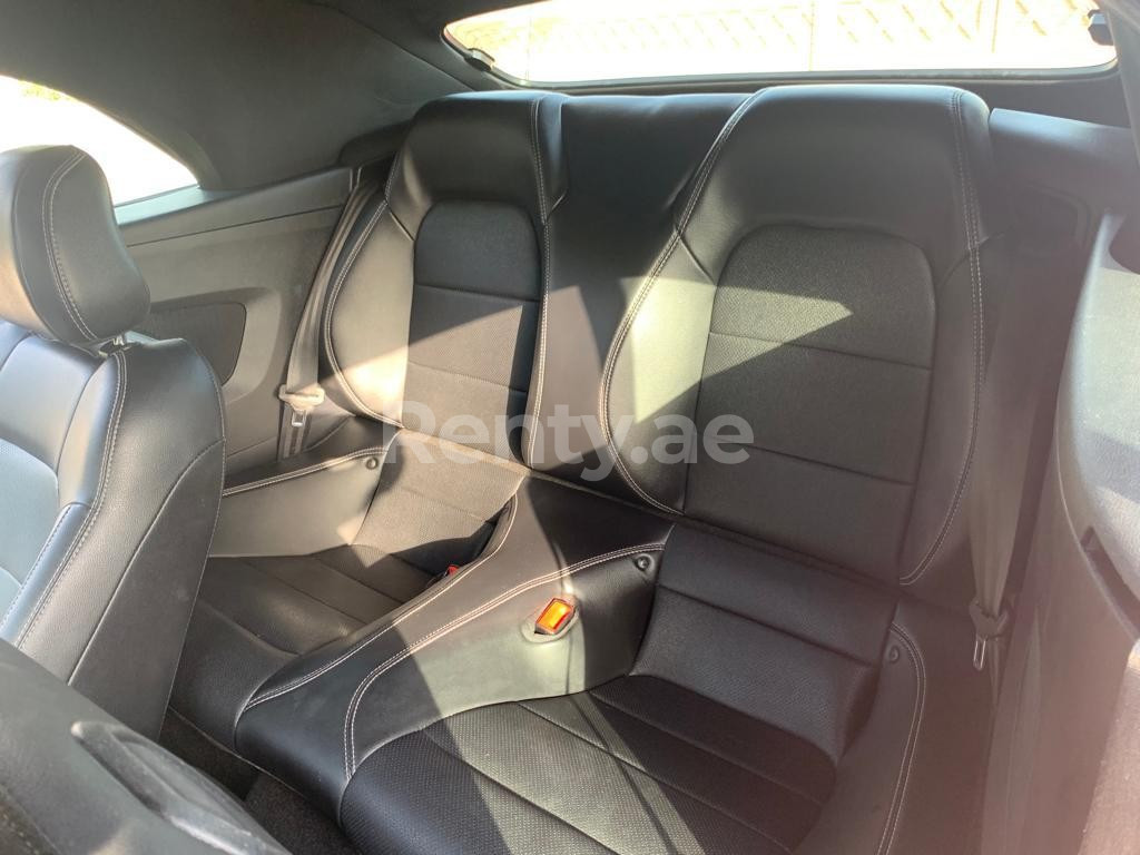 Red Ford Mustang cabrio for rent in Sharjah 3