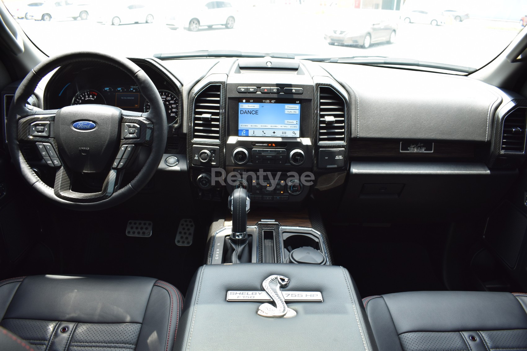 Silver Ford F150 Shelby for rent in Abu-Dhabi 3