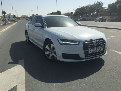  White Audi A6 Photo 2