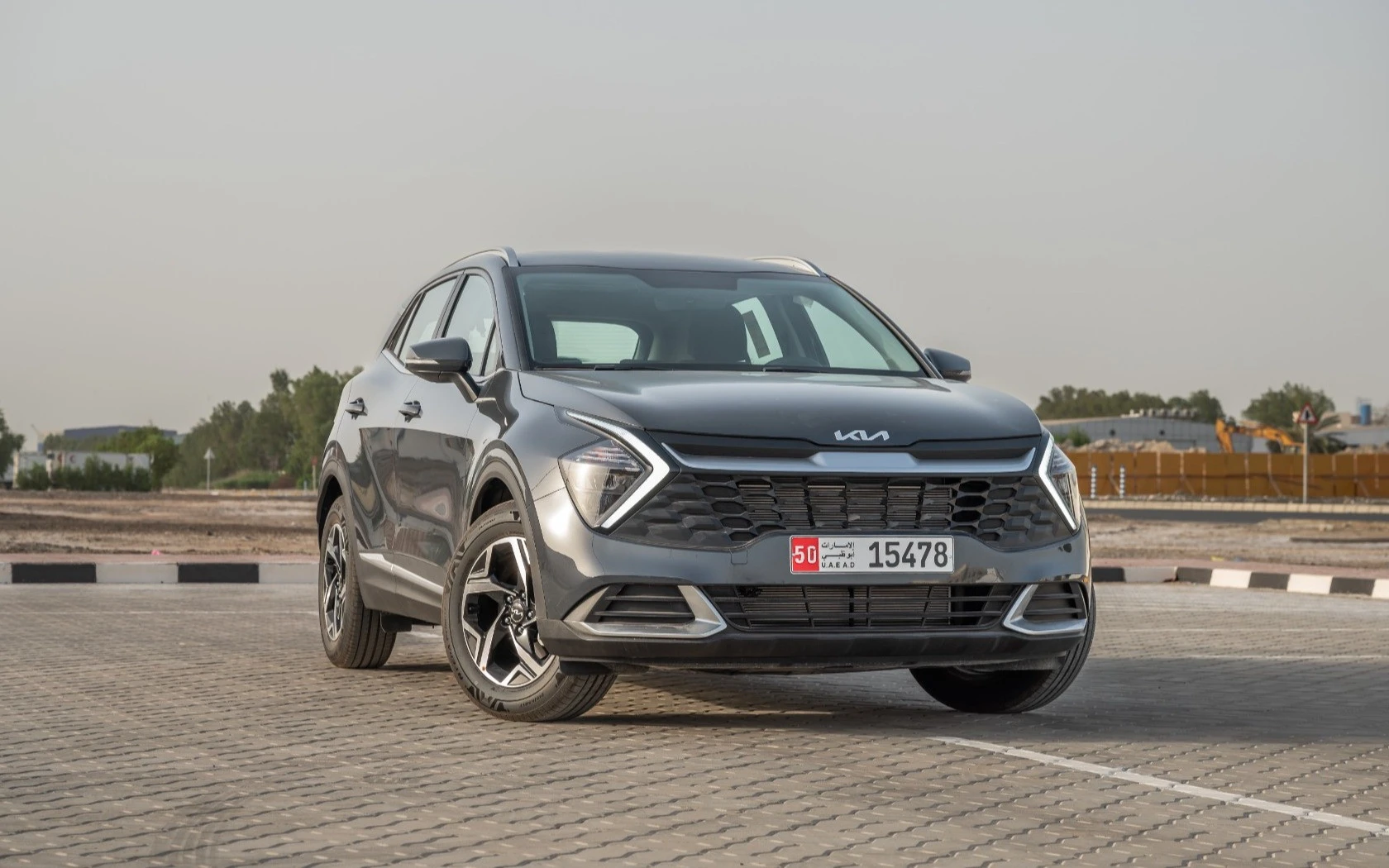 Rent Dark Grey KIA Sportage 2024 in Dubai