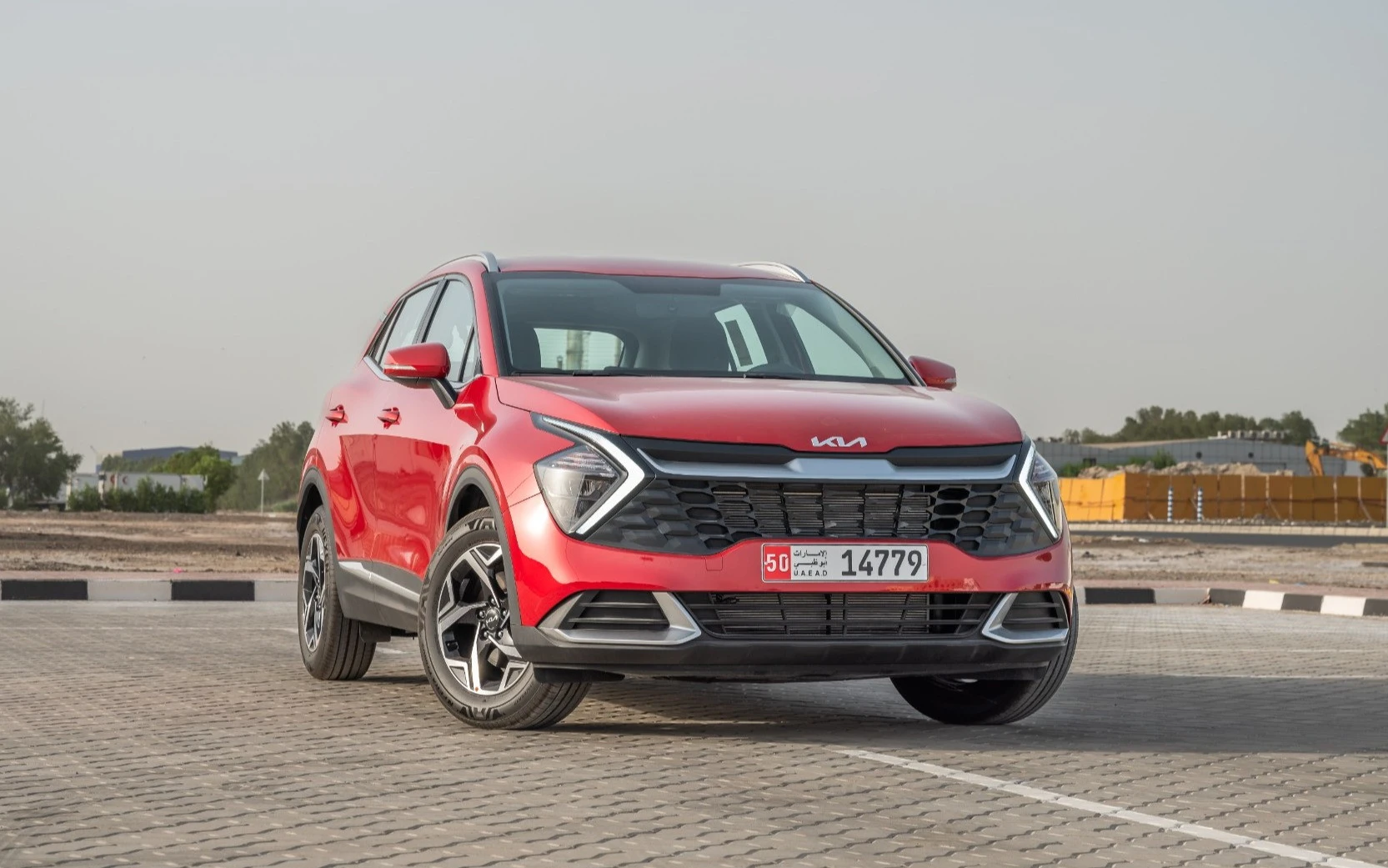 Rent Red KIA Sportage 2024 in Dubai