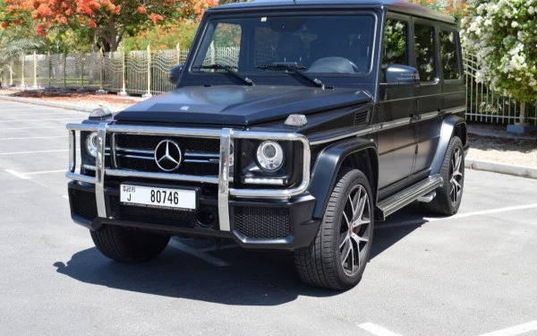  Noir Mercedes G63 AMG Photo 1