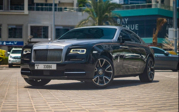 Rolls Royce Wraith Silver roof